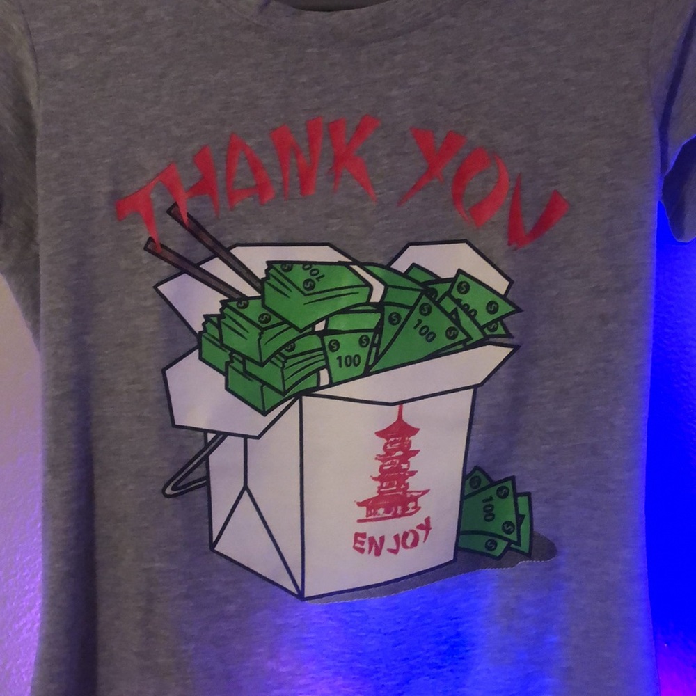 Money Chinese Takeout Tee